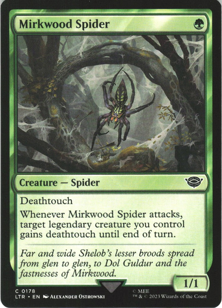 Mirkwood Spider #178 NM