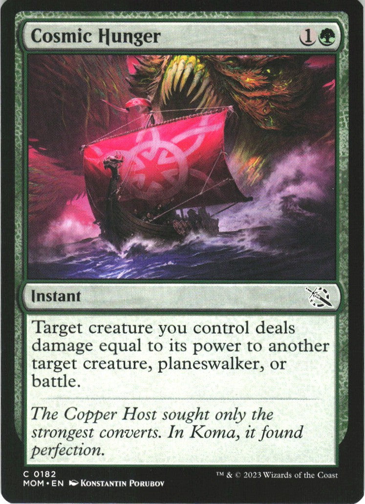 Cosmic Hunger #182 NM