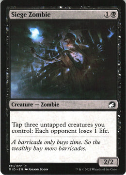 Siege Zombie #121 NM
