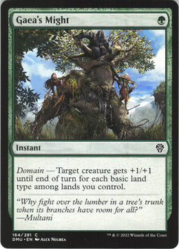 Gaea's Might #164 NM