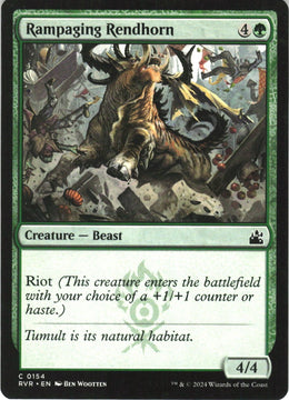 Rampaging Rendhorn #154 NM