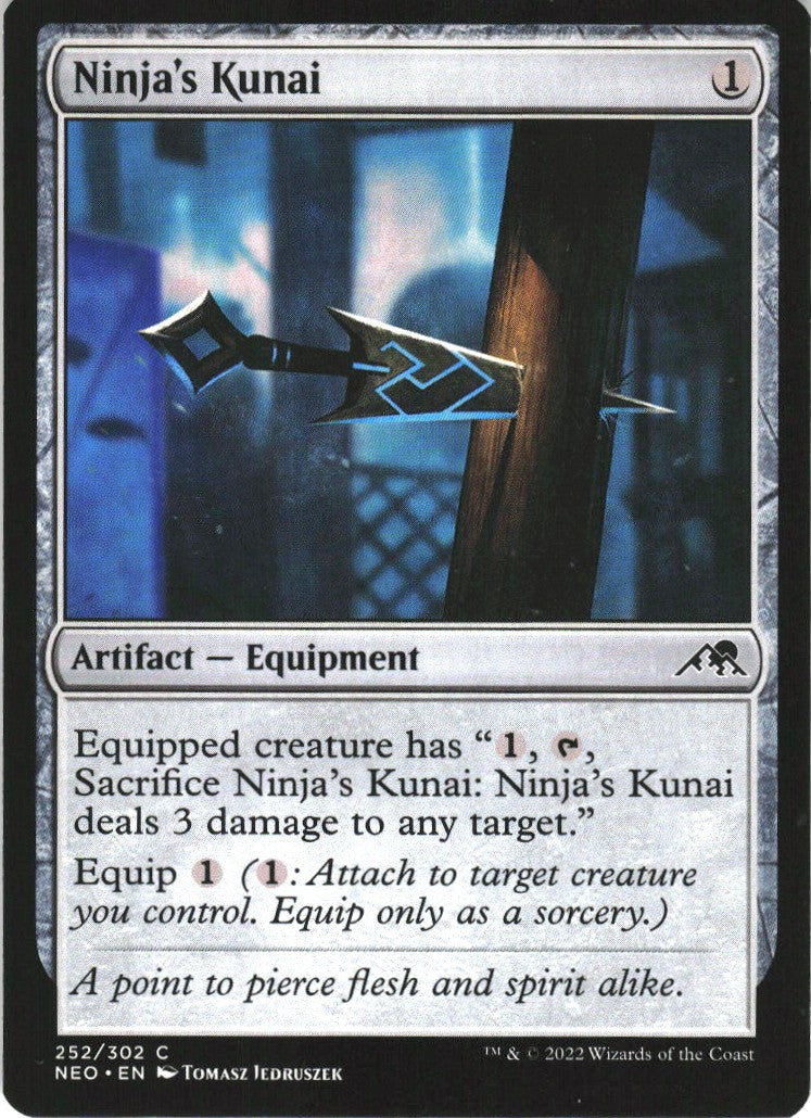 Ninja's Kunai #252 NM