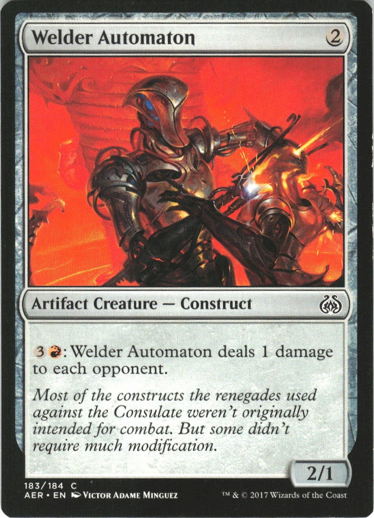 Welder Automaton #183 NM