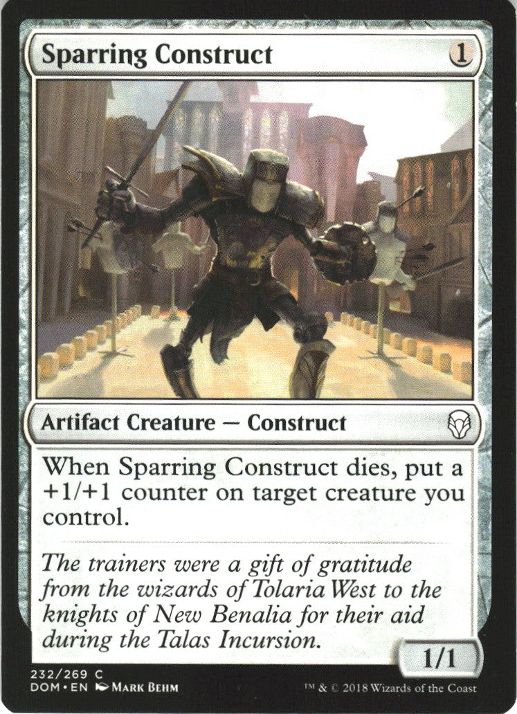 Sparring Construct #232 NM