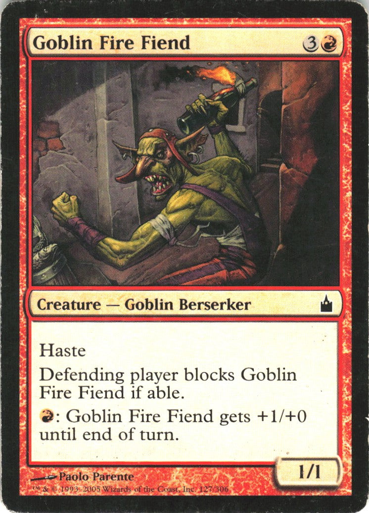 Goblin Fire Fiend #127 HP