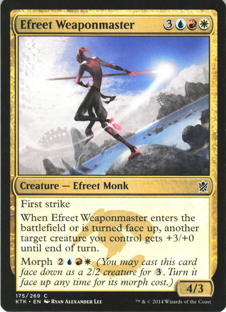 Efreet Weaponmaster #175 NM