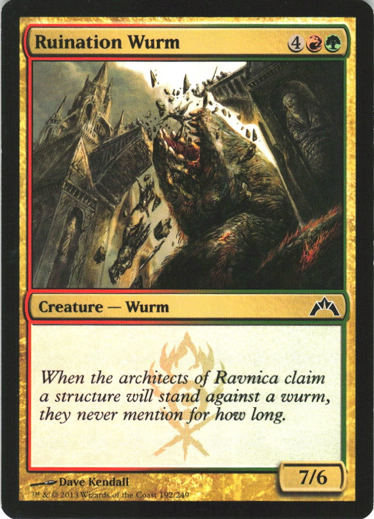 Ruination Wurm #192 NM