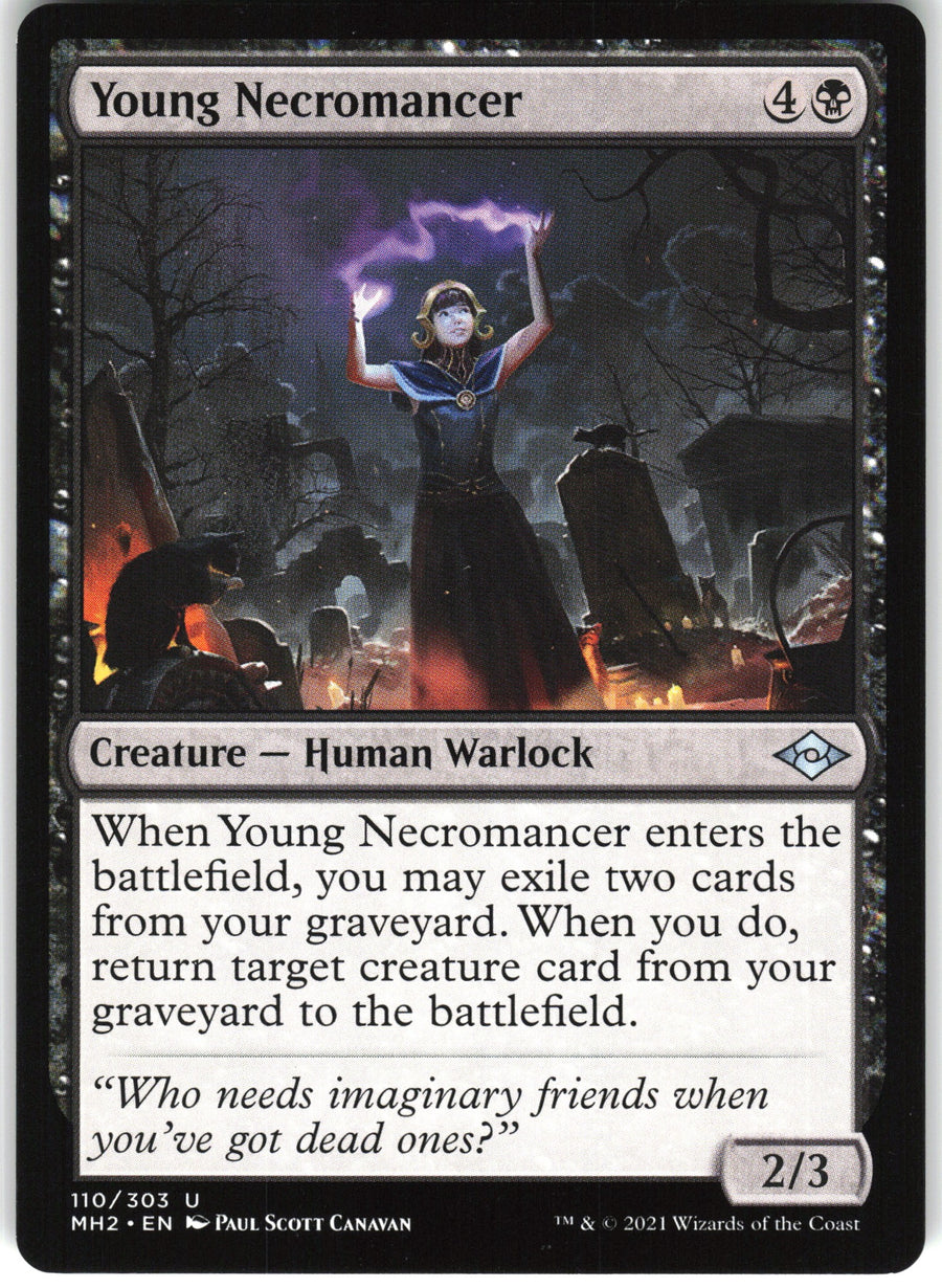 Young Necromancer #110/303 Modern Horizons 2 MTG Non-Foil English