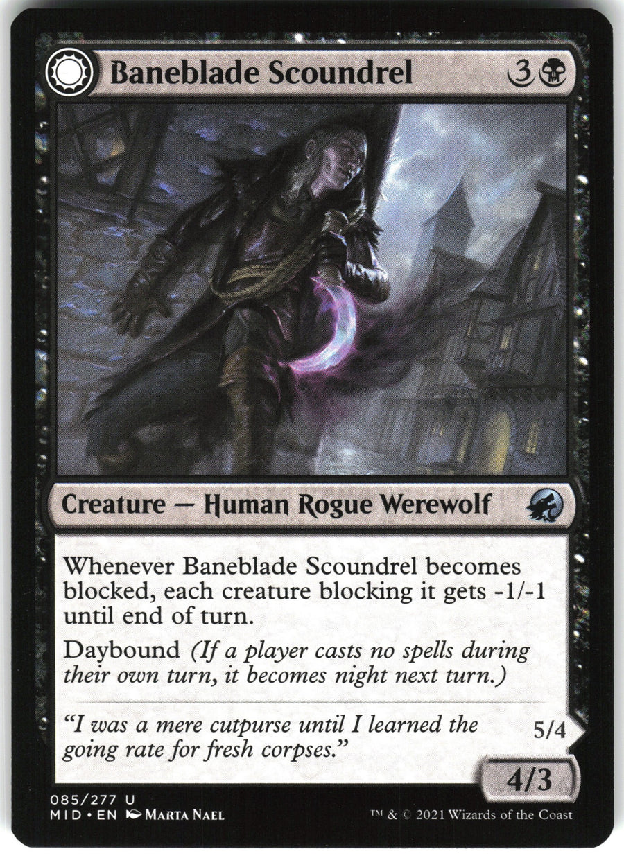 Baneblade Scoundrel // Baneclaw Marauder #85/277 Non-Foil