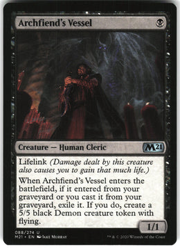 Archfiend's Vessel #88 NM