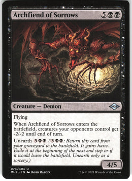 Archfiend of Sorrows #74 NM