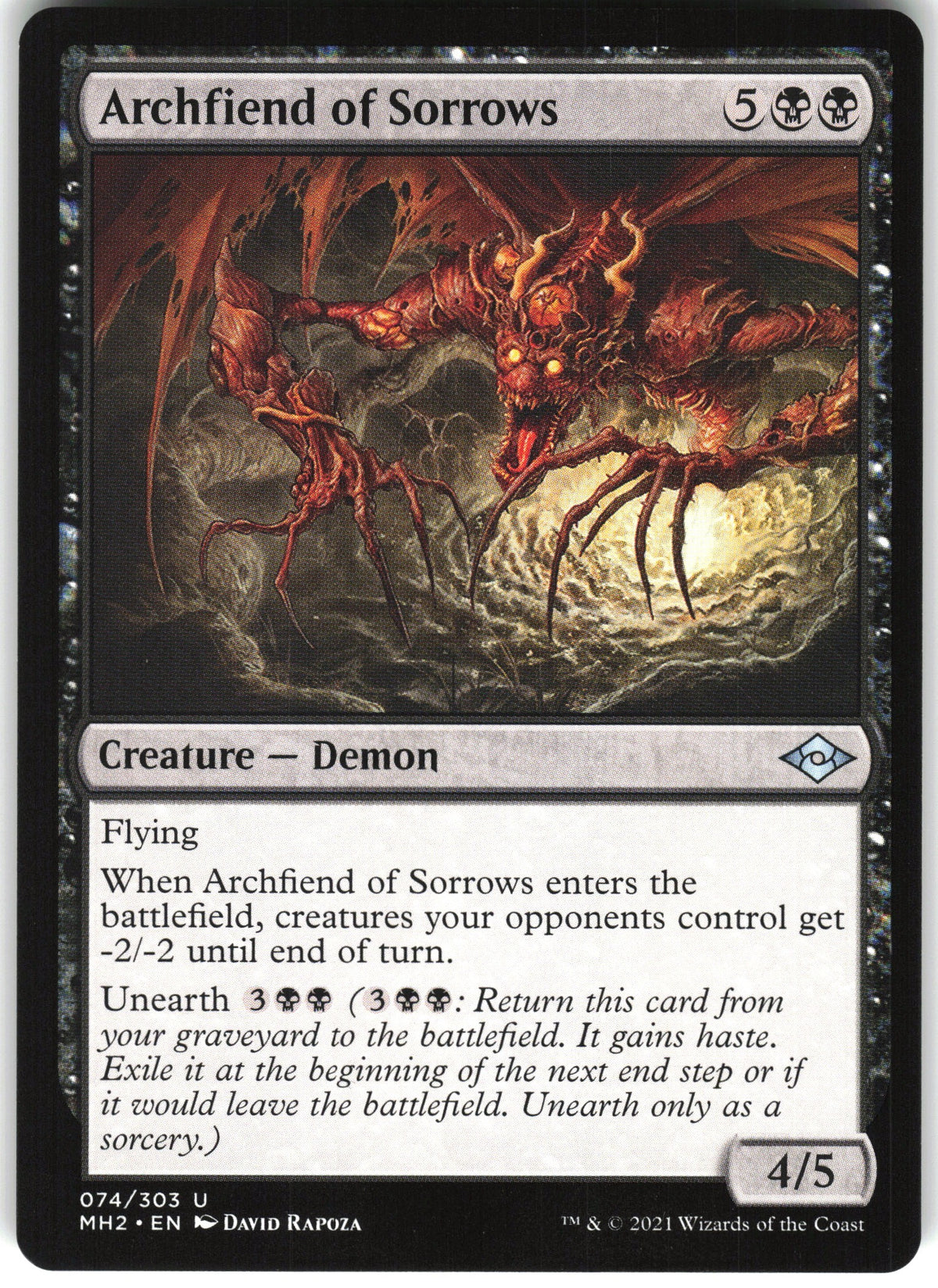 Archfiend of Sorrows #74 NM