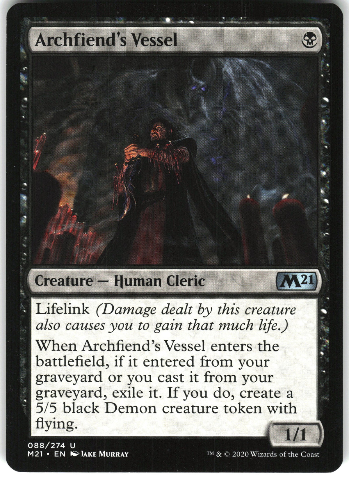 Archfiend's Vessel #88 NM