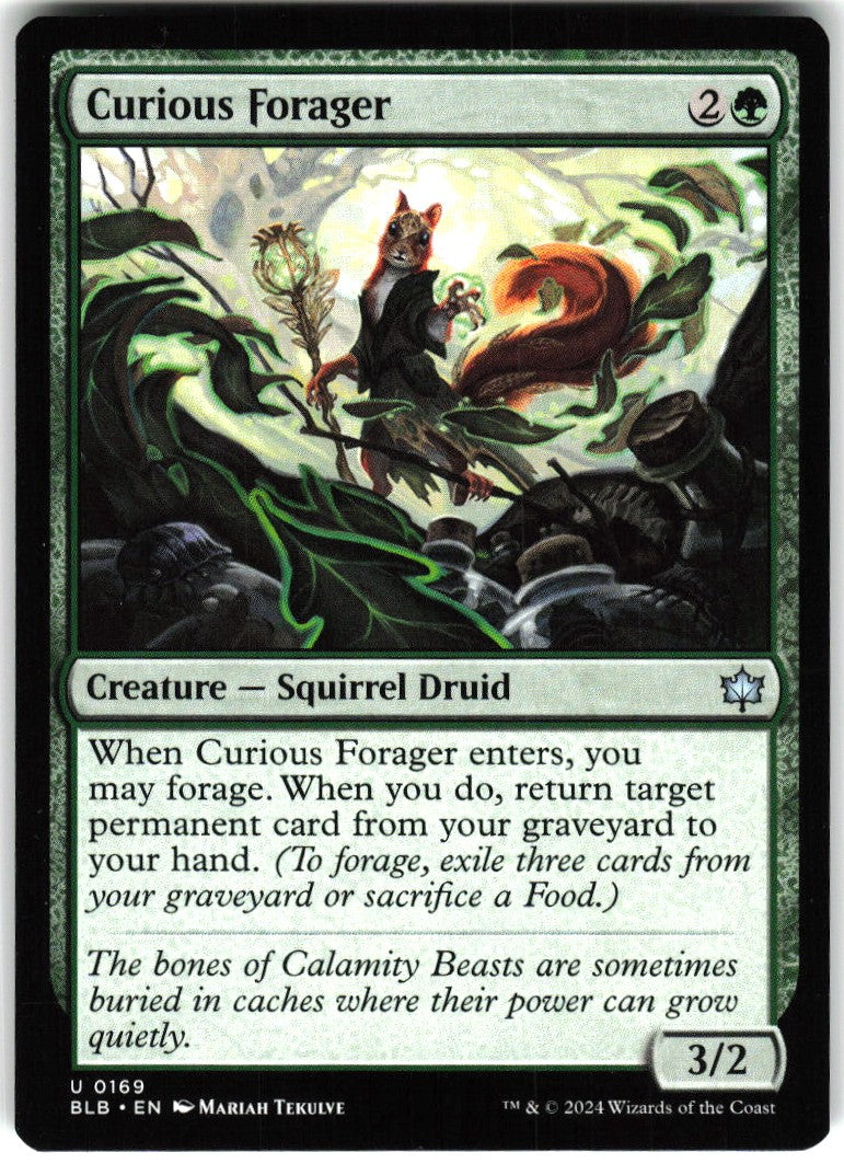 Curious Forager #169 NM