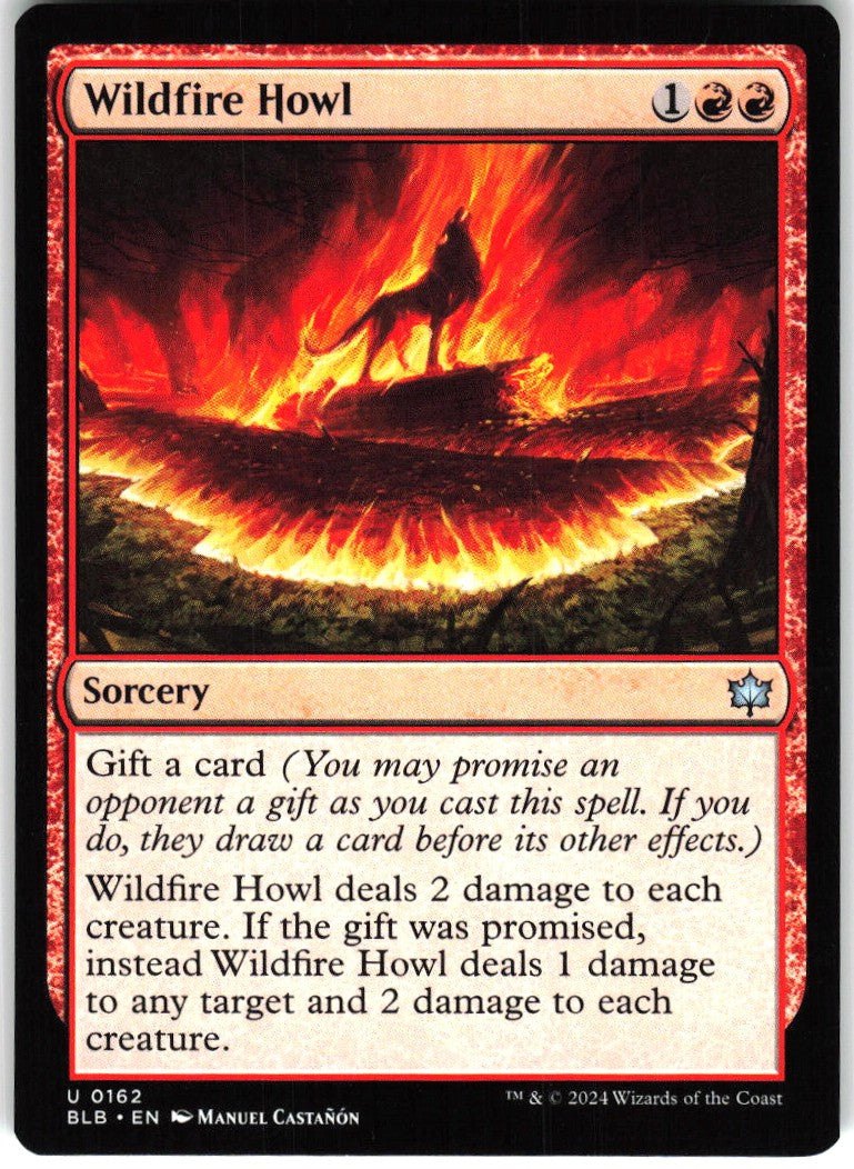 Wildfire Howl #162 NM