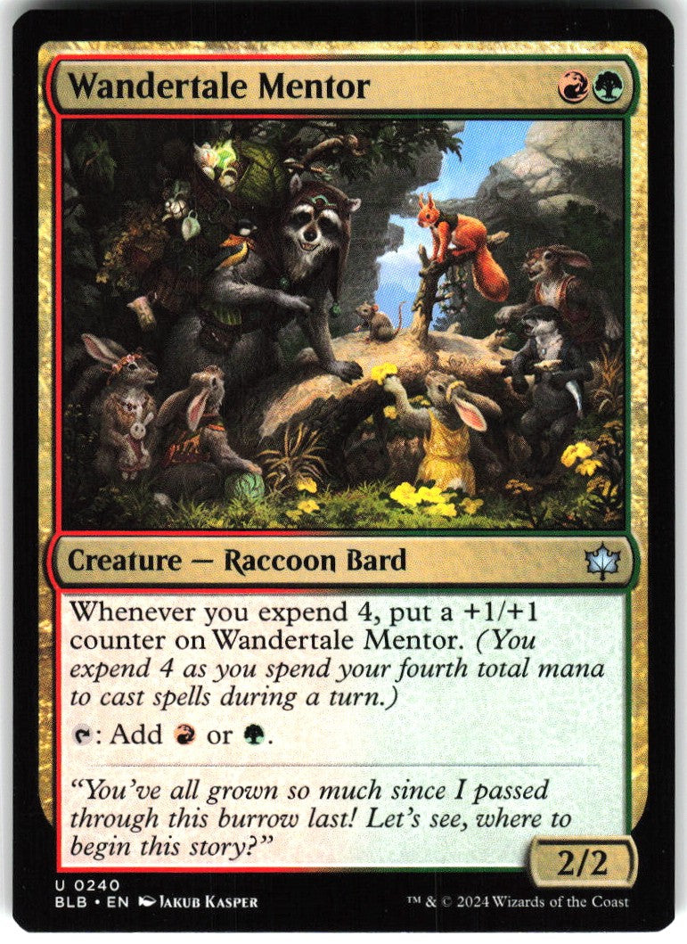 Wandertale Mentor #240 NM