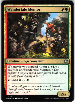 Wandertale Mentor #240 NM