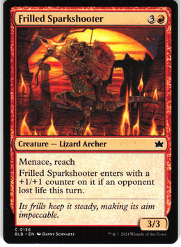 Frilled Sparkshooter #136 NM