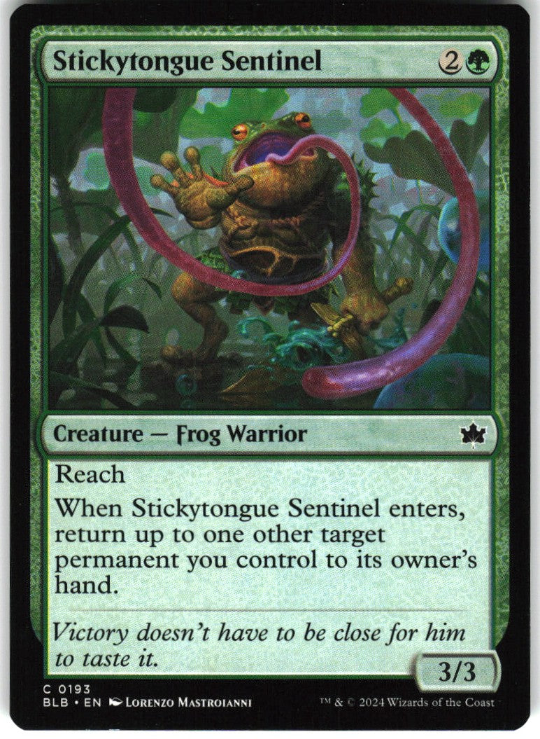 Stickytongue Sentinel #193 Non-Foil