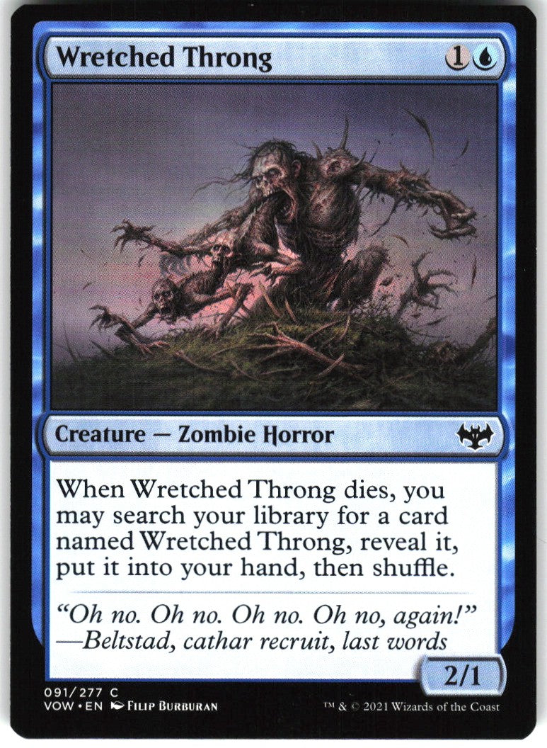 Wretched Throng #91 NM