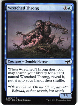 Wretched Throng #91 NM
