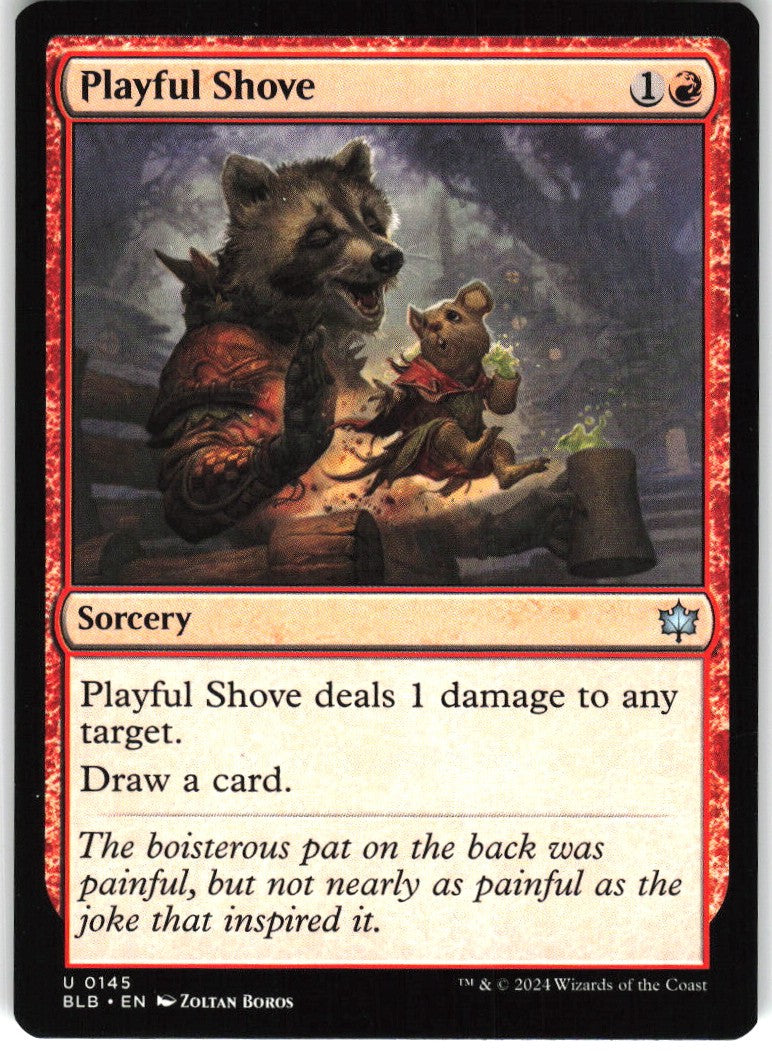 Playful Shove #145 NM