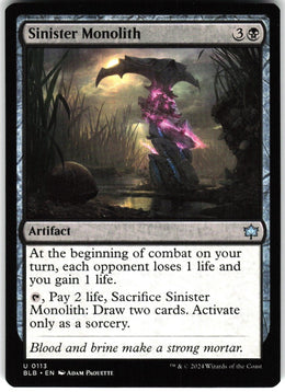 Sinister Monolith #113 NM