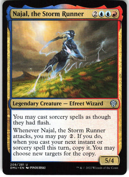 Najal, the Storm Runner #208 NM