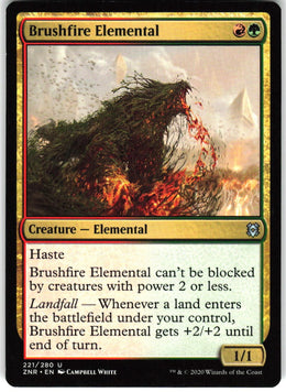 Brushfire Elemental #221 NM
