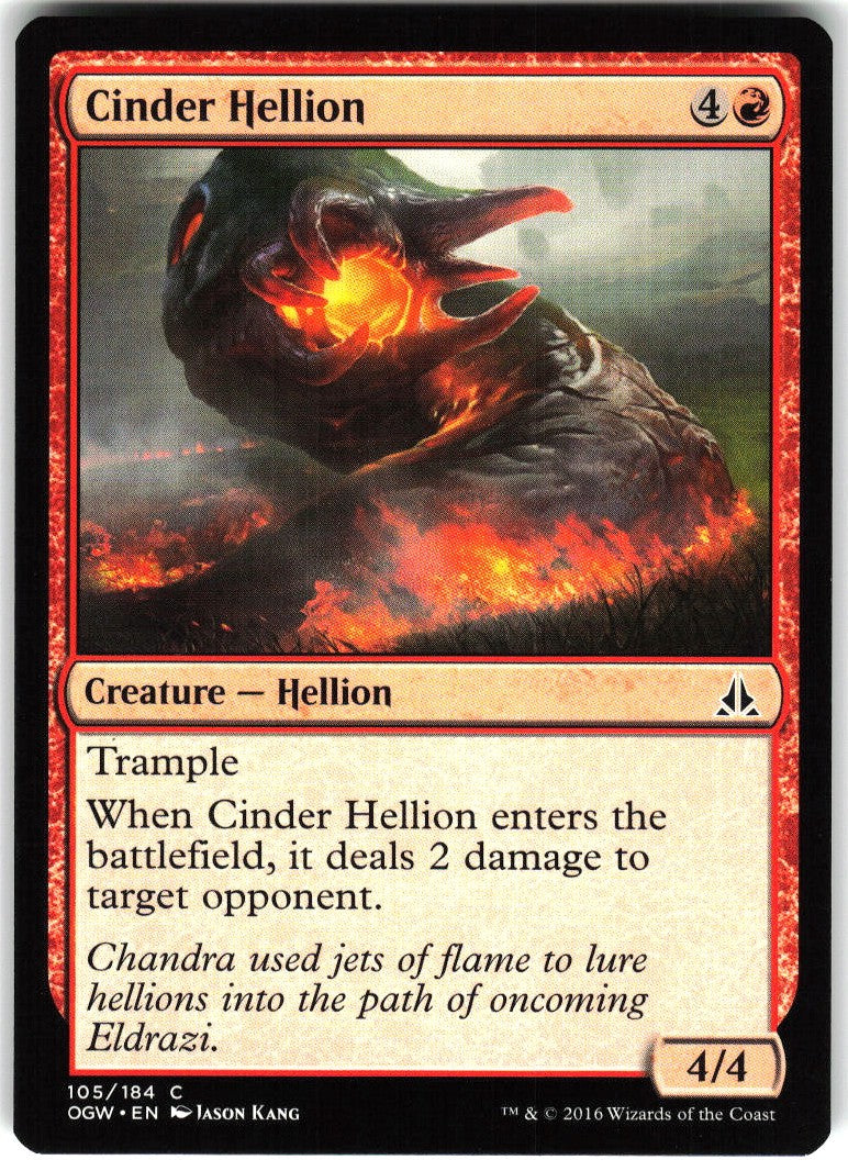 Cinder Hellion #105 NM