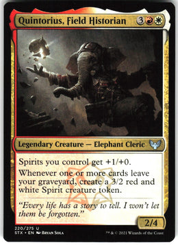 Quintorius, Field Historian #220 NM