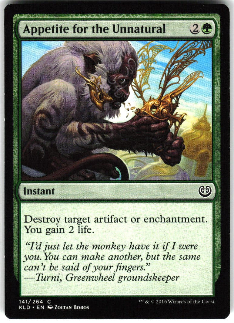 Appetite for the Unnatural #141 NM