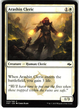Arashin Cleric #5 NM