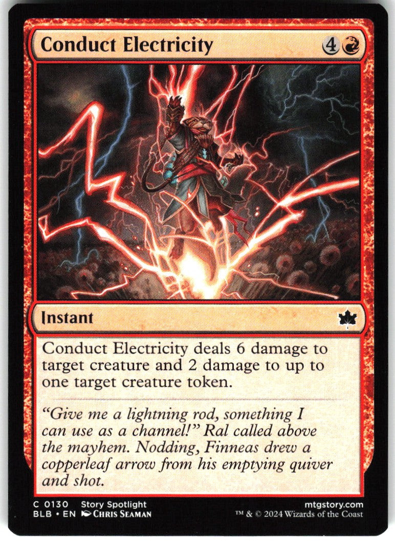 Conduct Electricity #130 Non-Foil