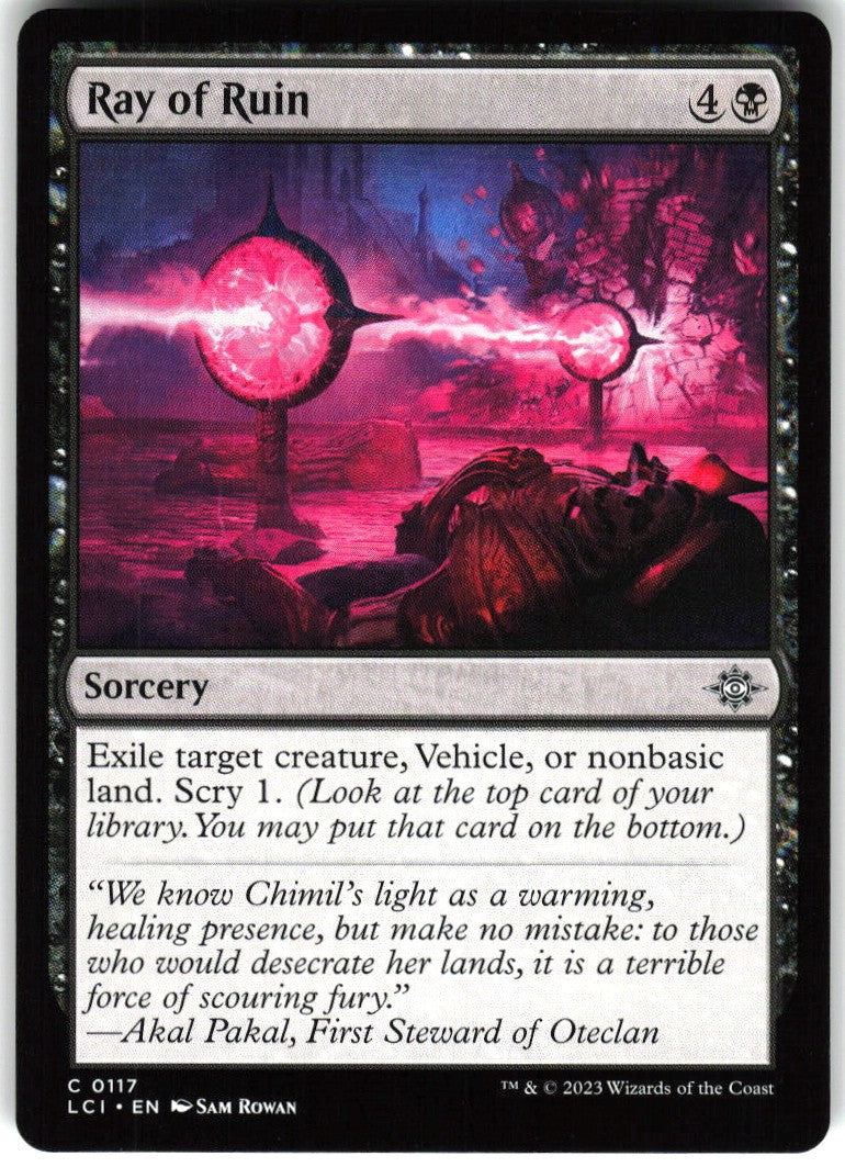 Ray of Ruin #117 NM