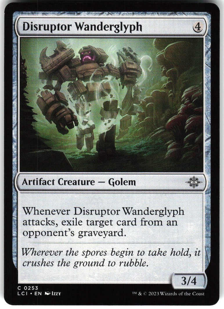 Disruptor Wanderglyph #253 NM