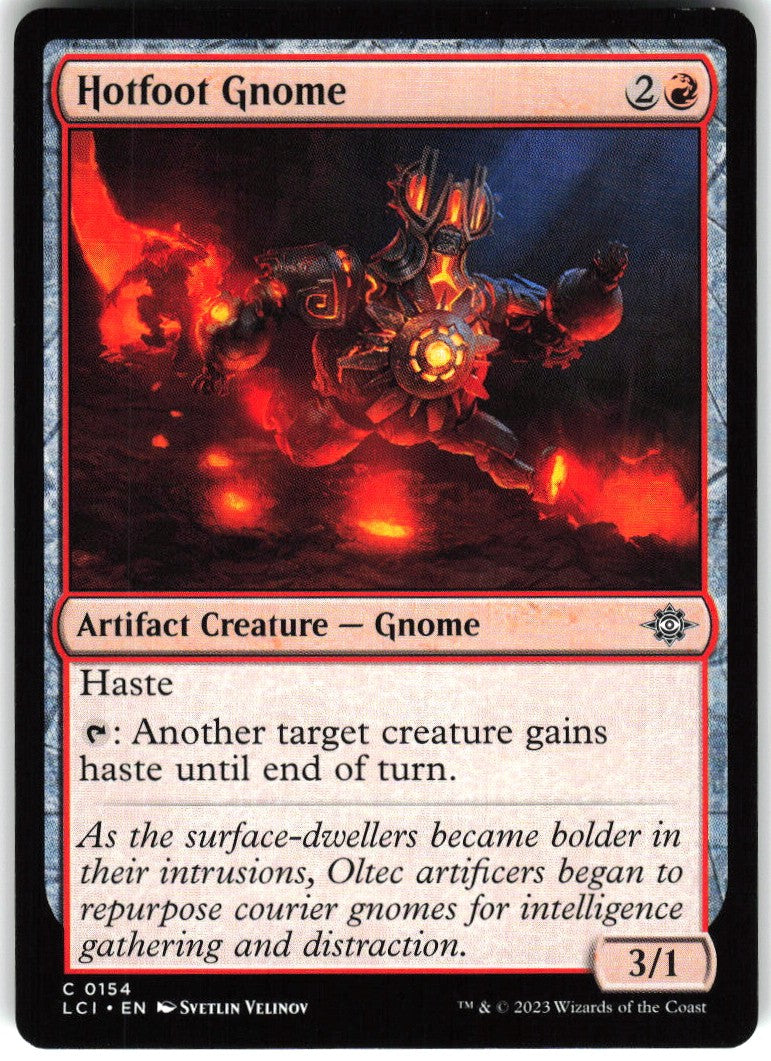 Hotfoot Gnome #154 Non-Foil
