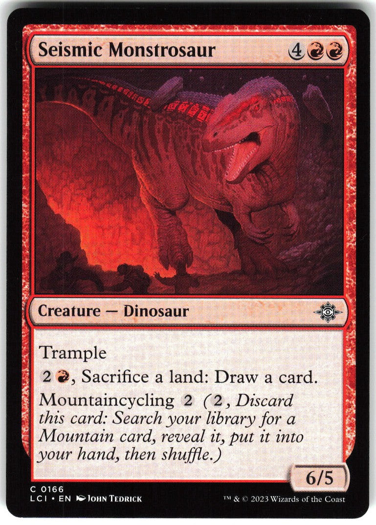 Seismic Monstrosaur #166 NM