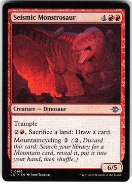 Seismic Monstrosaur #166 NM