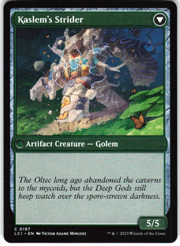 Kaslem's Stonetree // Kaslem's Strider #197 NM