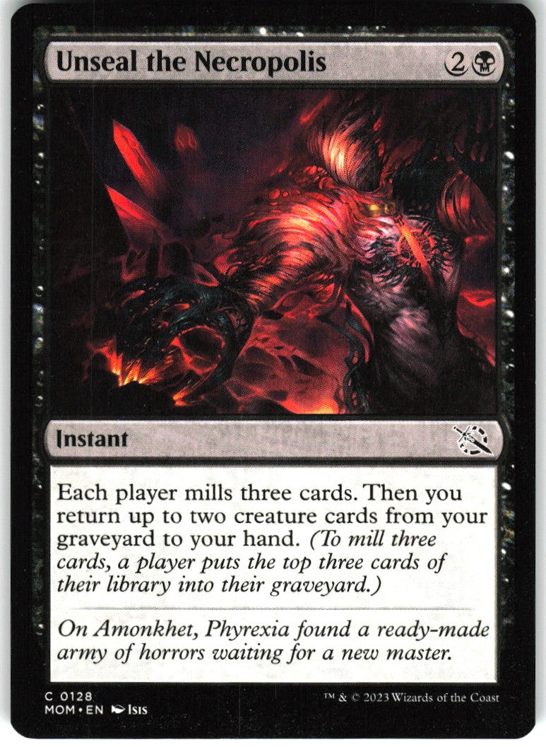 Unseal the Necropolis #128 Non-Foil