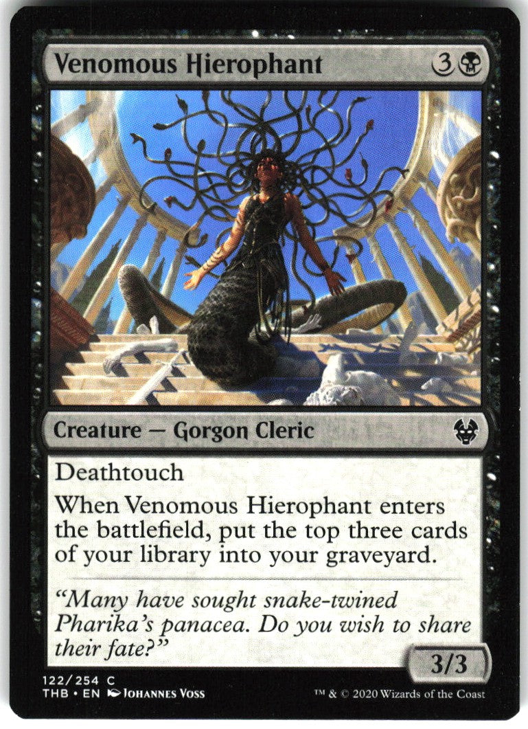 Venomous Hierophant #122 NM
