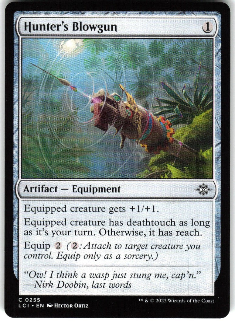 Hunter's Blowgun #255 NM
