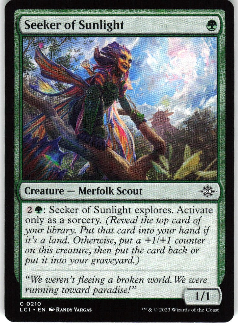 Seeker of Sunlight #210 NM