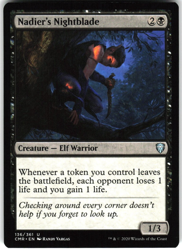 Nadier's Nightblade #136 NM