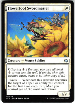 Flowerfoot Swordmaster #14 NM
