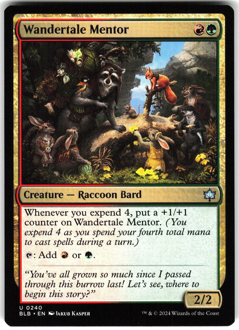 Wandertale Mentor #240 NM