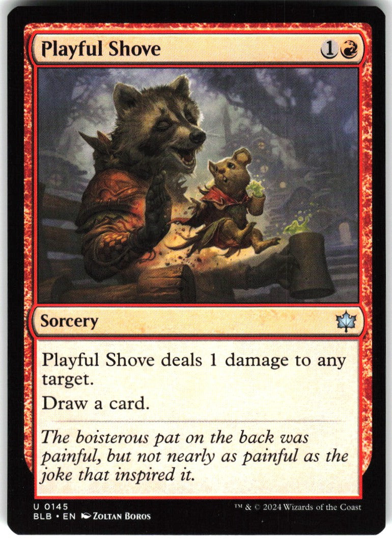 Playful Shove #145 NM