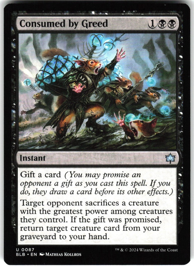Consumed by Greed #87 NM