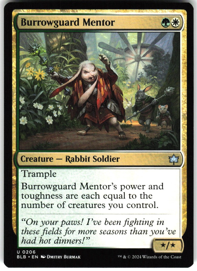 Burrowguard Mentor #206 NM